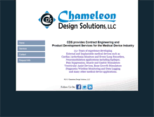 Tablet Screenshot of chameleon-ds.com